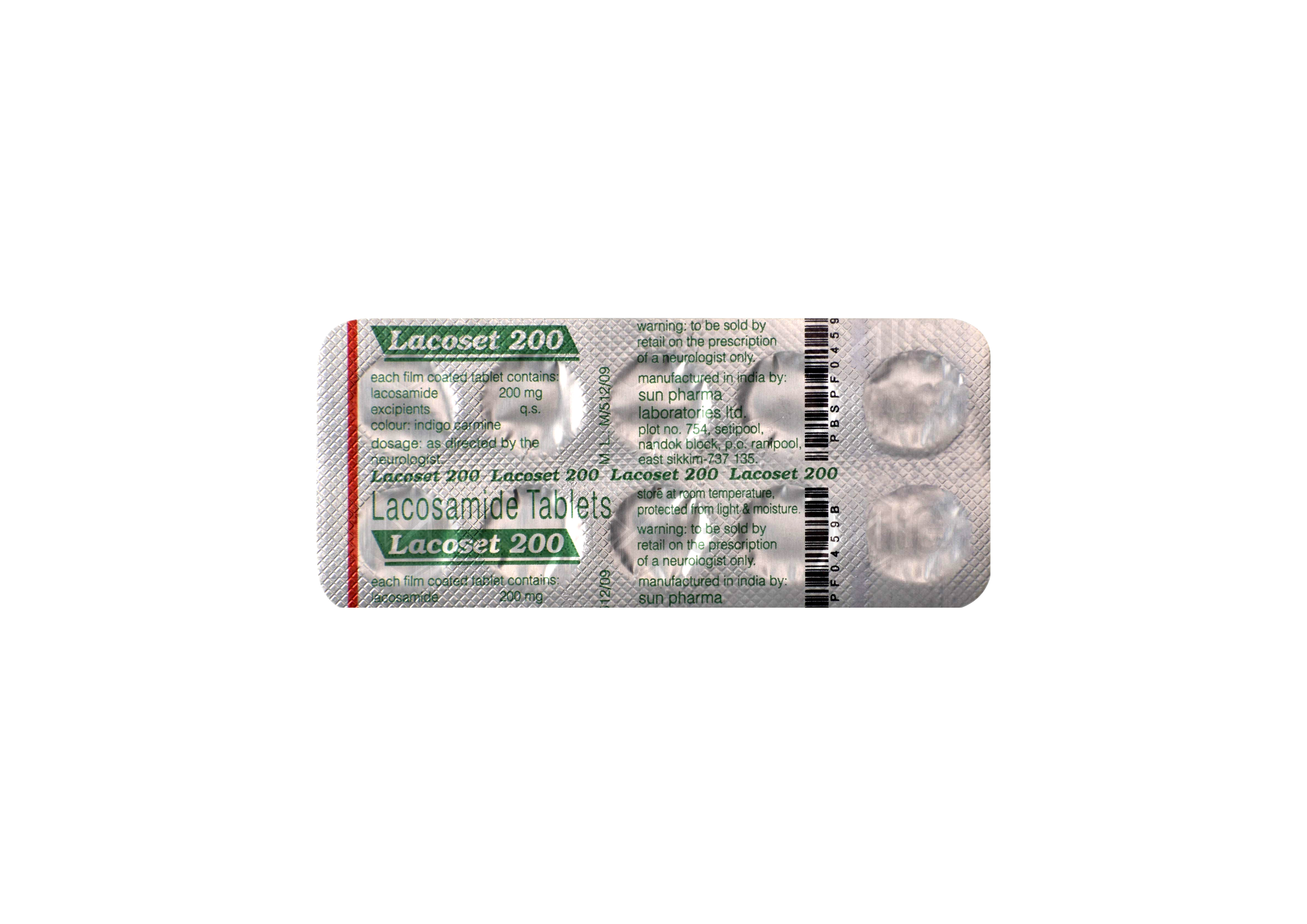 LACOSET 200MG